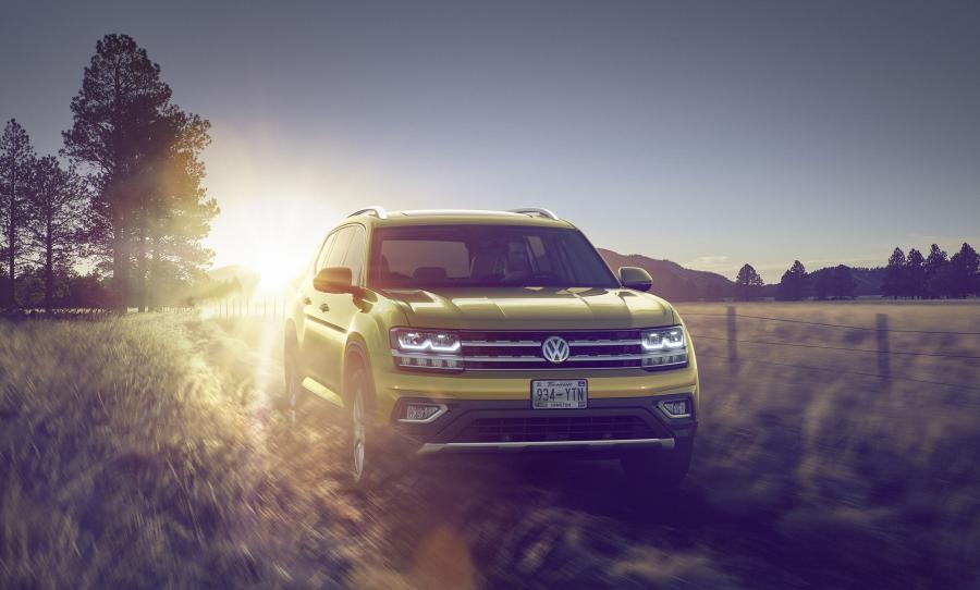  Volkswagen Atlas V6 2017 года  (фото 4 из 46)